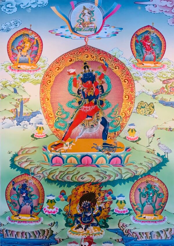 Chakrasamvara Thangka Painting