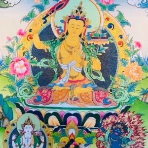 Manjushri Thangka Painting