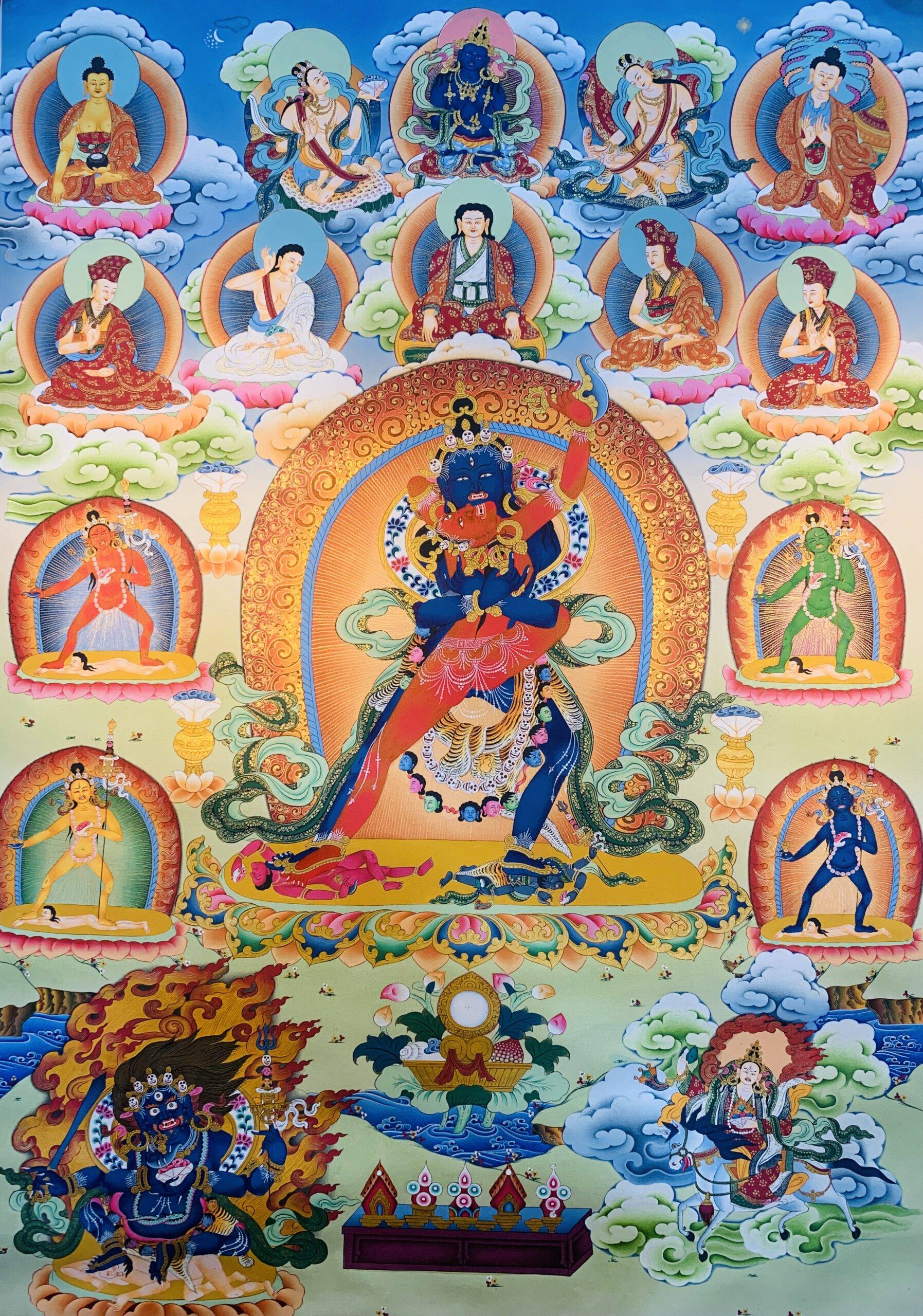 Chakrasamvara Thangka Painting