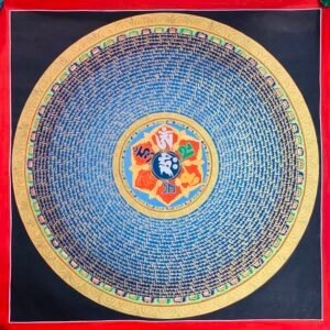 Mantra Mandala Thangka Painting