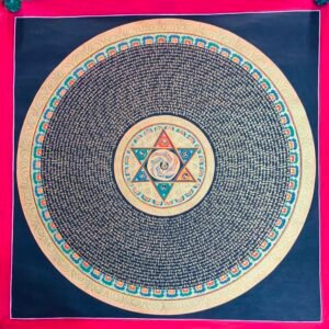 Mantra Mandala Thangka Painting