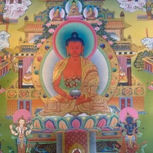 Amitabha Buddha Thangka Painting