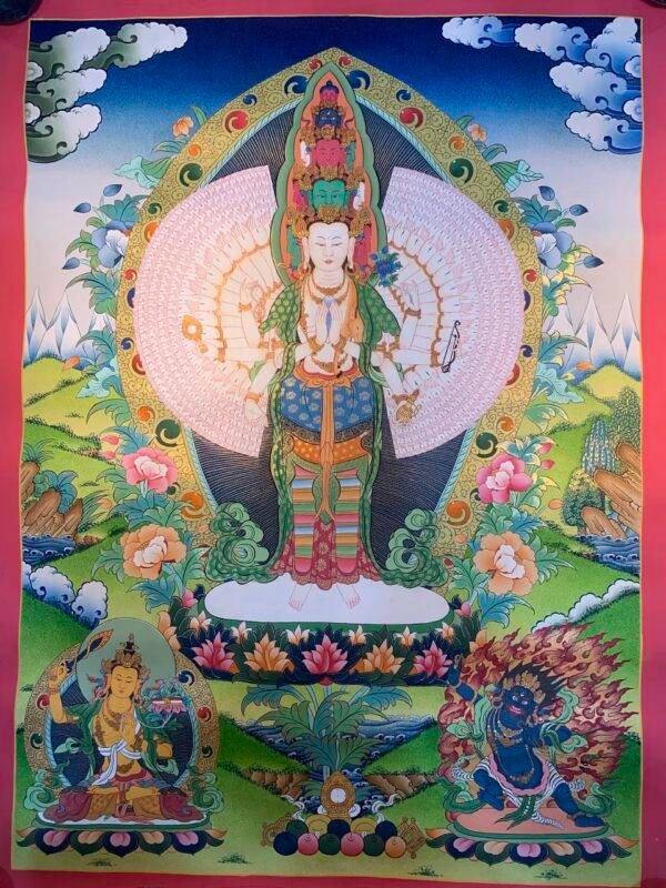 Avalokiteshvara Thangka Painting