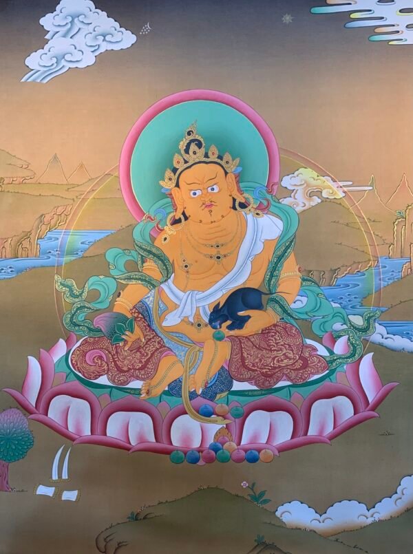 Jambhala Thangka Painting