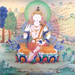 Vajrasattva Thangka Painting