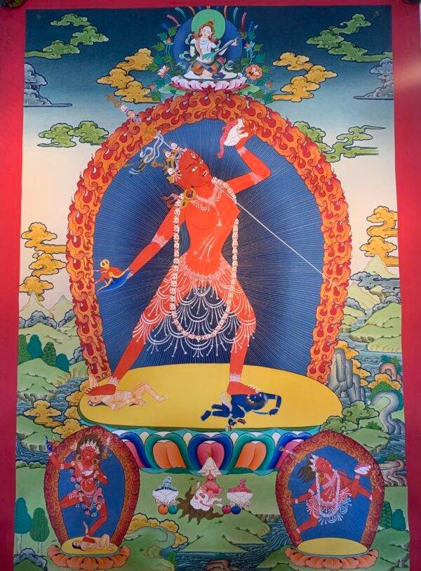 Vajrayogini Thankga Painting