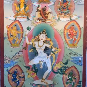 Machik Labdron Thangka Painting