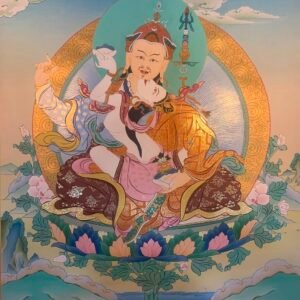 Guru Rinpoche Thangka Painting