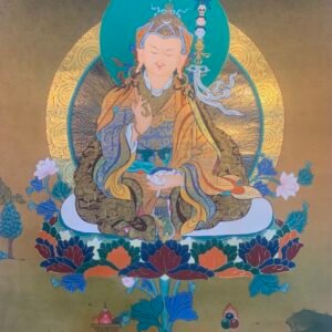 Guru Rinpoche Thangka Painting