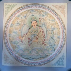 Guru Rinpoche Thangka Painting