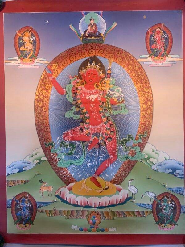 Vajravarahi Thangka Painting