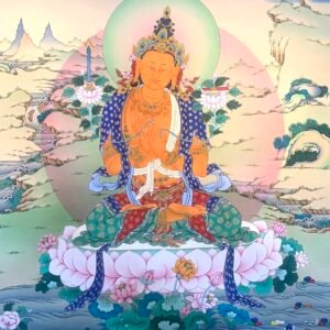 Manjushri Thangka Painting