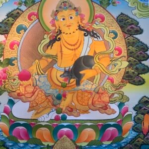 Jambhala Thangka Painting