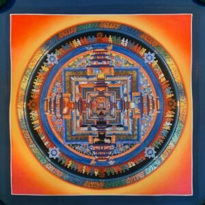 Kalachakra Mandala Thangka Painting