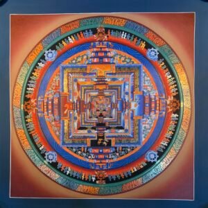 Kalachakra Mandala Thangka Painting