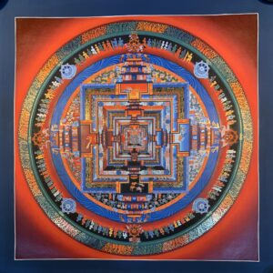 Kalachakra Mandala Thangka Painting