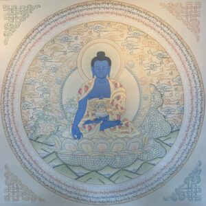 Medicine Buddha Thangka Painting