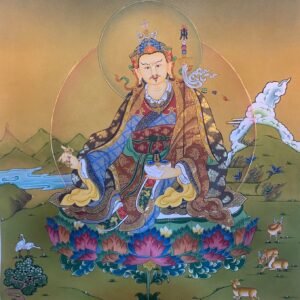 Guru Rinpoche Thangka Painting