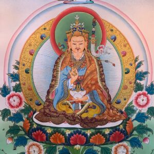 Guru Rinpoche Thangka Painting