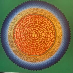 Mantra Mandala Thangka Painting