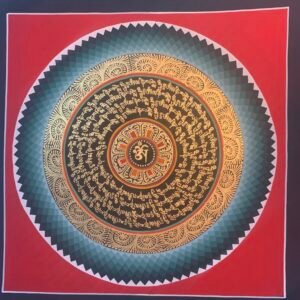 Mantra Mandala Thangka Painting