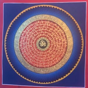 Mantra Mandala Thangka Painting