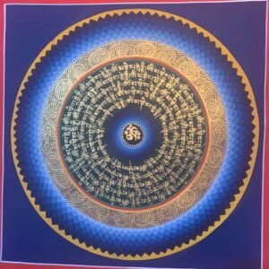 Mantra Mandala Thangka Painting