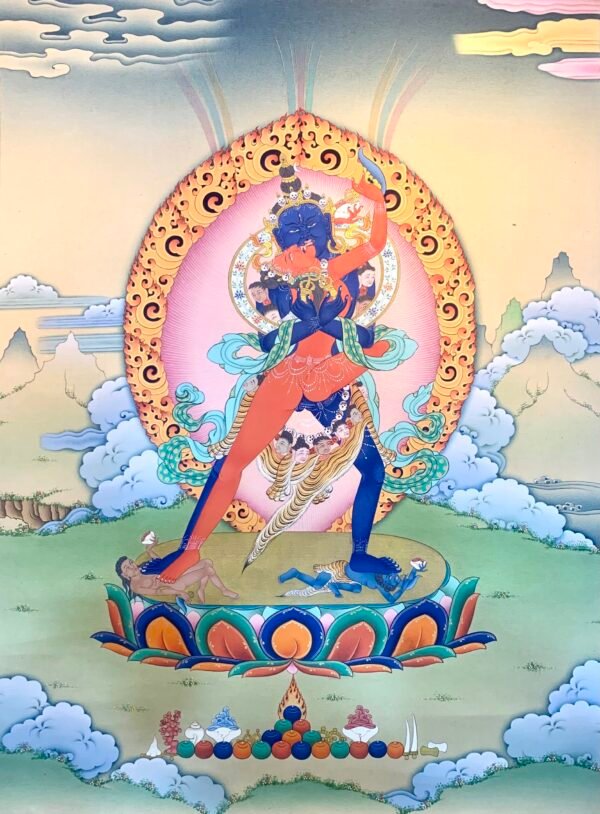 Chakrasamvara Thangka Painting