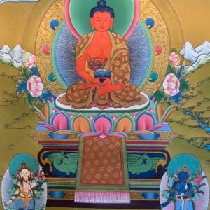 Amitabha Buddha Thangka Painting