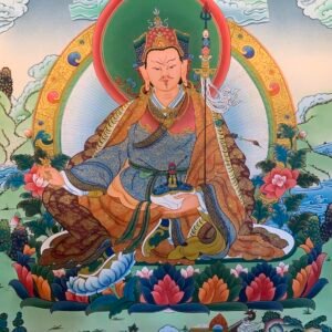 Guru Rinpoche Thangka Painting