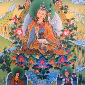 Guru Rinpoche Thangka Painting