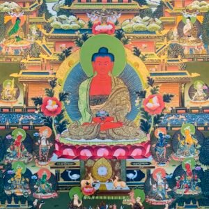 Amitabha Buddha Thangka Painting