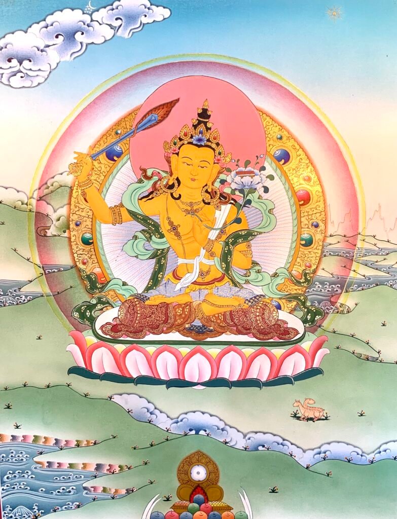 Manjusri Thangka