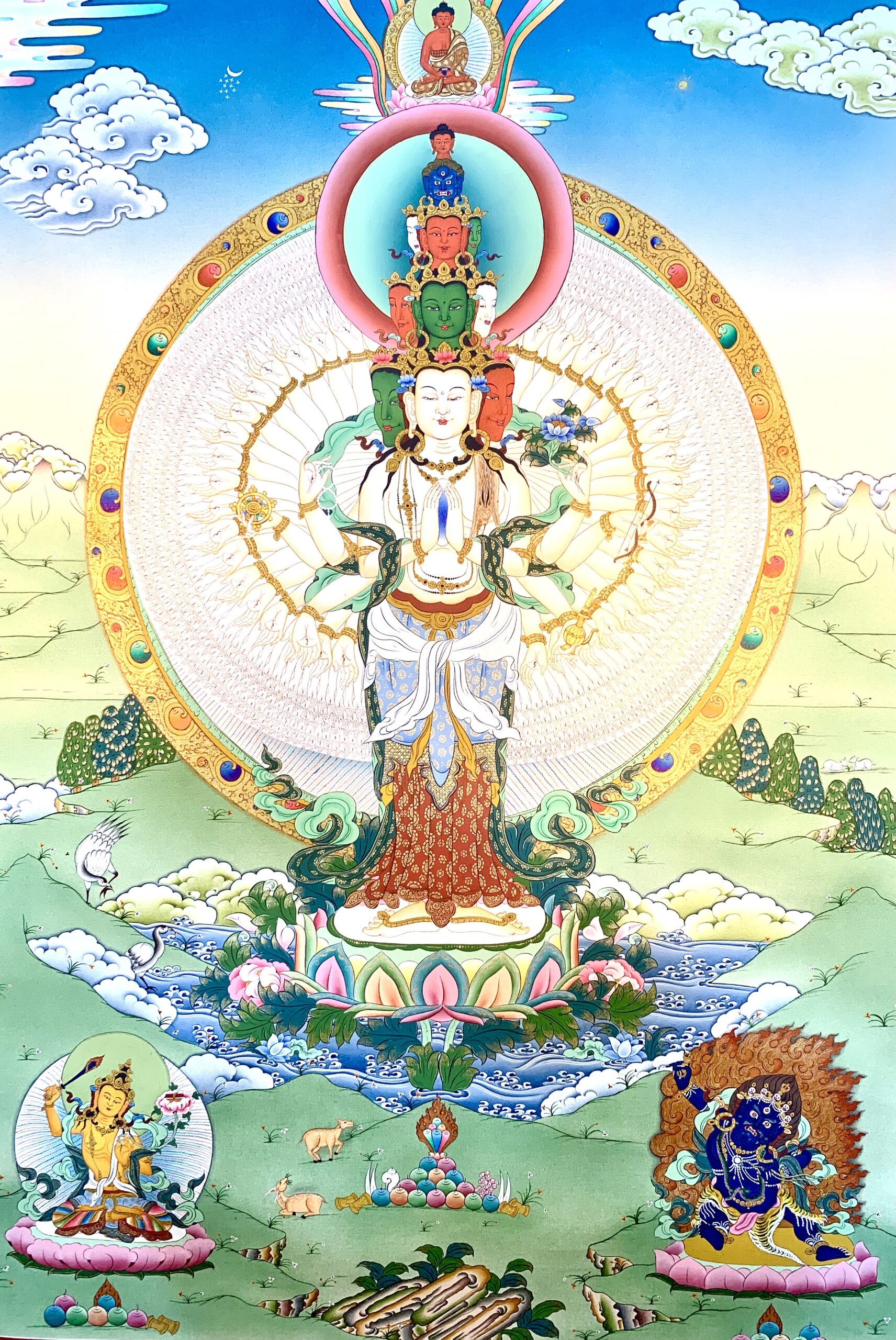 Thangka Avalokitesvara
