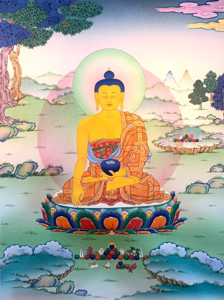 Shakyamuni Buddha Thangka