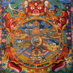 The Wheel of Life Thangka