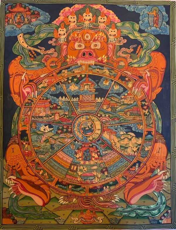 The Wheel of Life Thangka