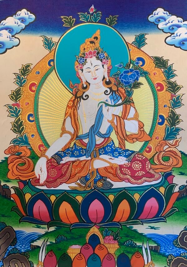 White Tara Thangka