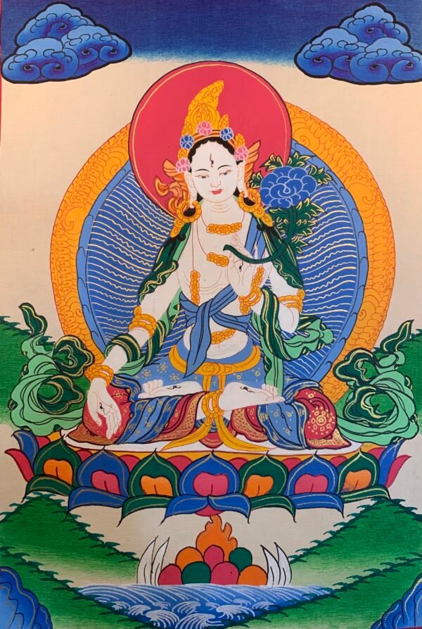 White Tara Thangka