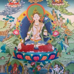 White Tara Thangka