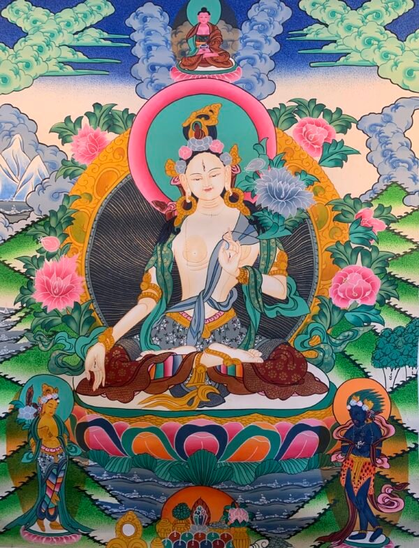 White Tara Thangka