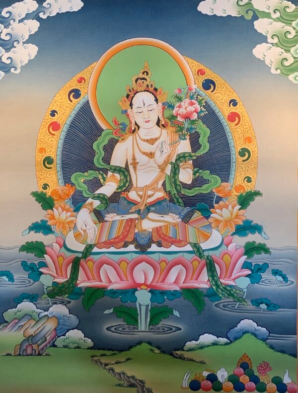 White Tara Thangka