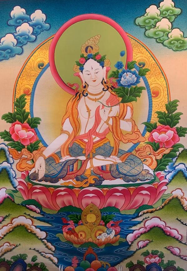 White Tara Thangka