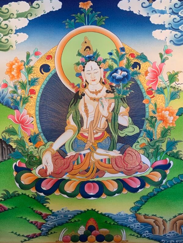 White Tara Thangka