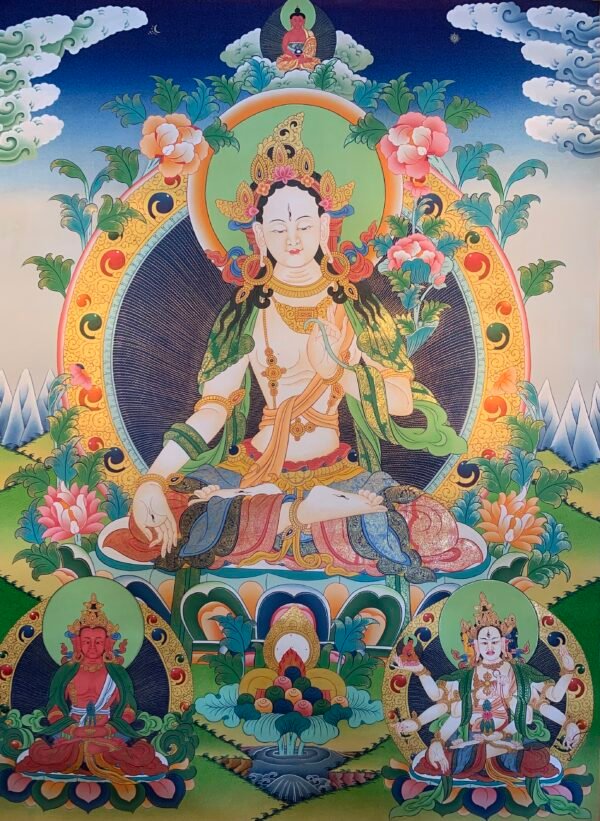 White Tara Thangka