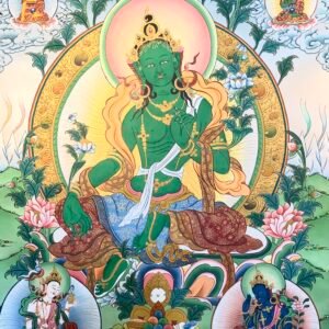 Green Tara Thangka