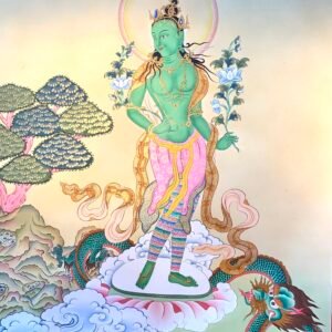 Green Tara Thangka