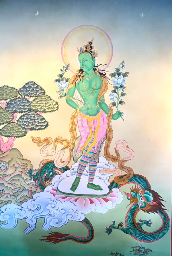 Green Tara Thangka