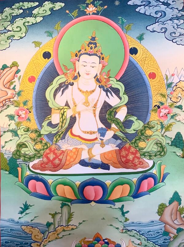 Vajrasattva Thangka Painting