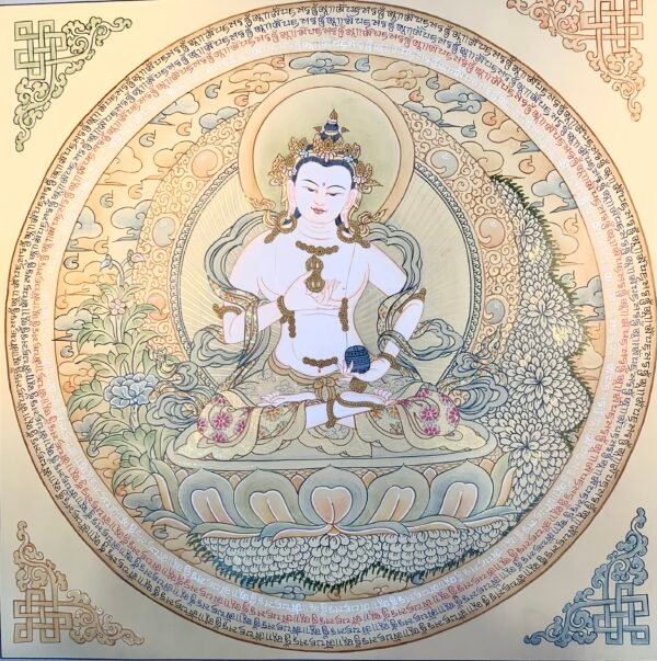 Vajrasattva Thangka Painting